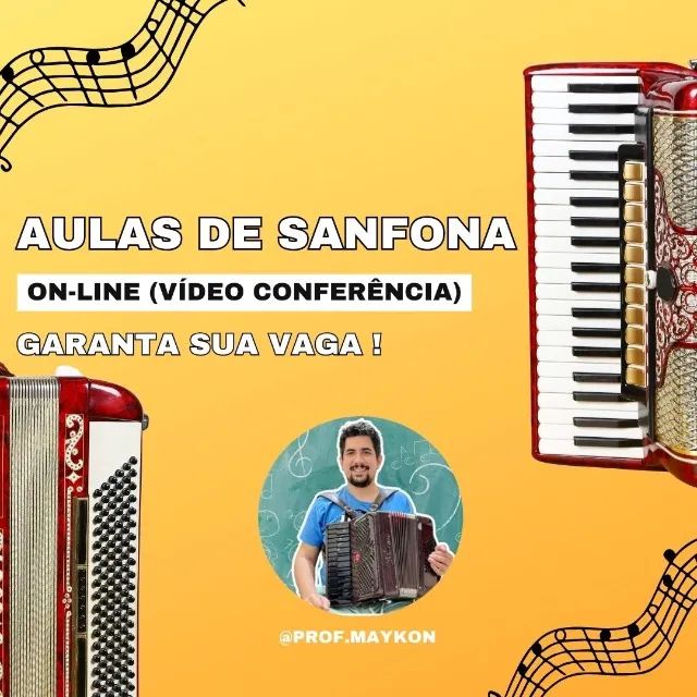 Aula Particular de Sanfona/Acordeon - Foto 4