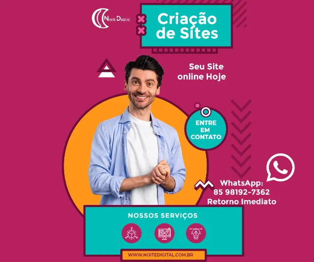 Criação de Site Personalizado (website)