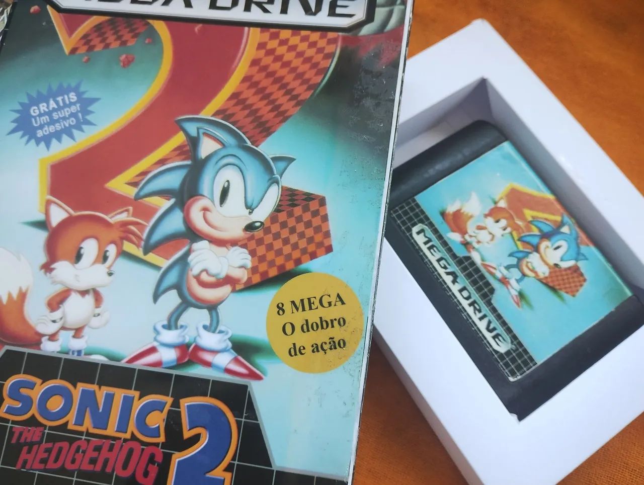 SONIC 2 MEGA DRIVE ORIGINAL - Foto 3