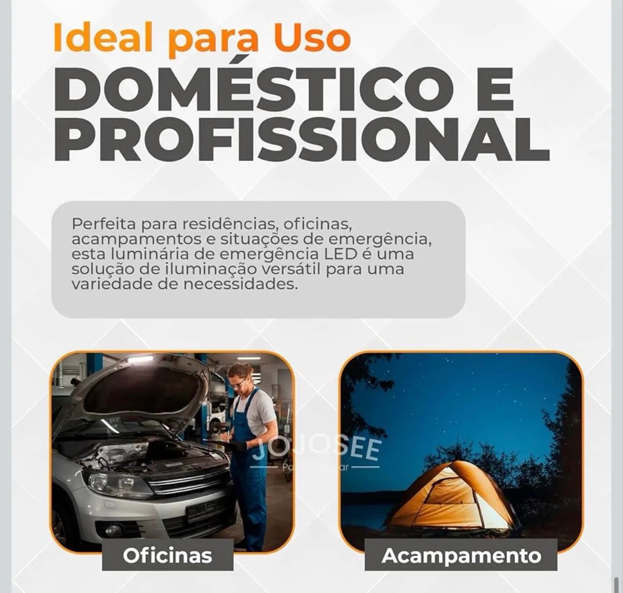 Lâmpada de emergência  - Foto 3