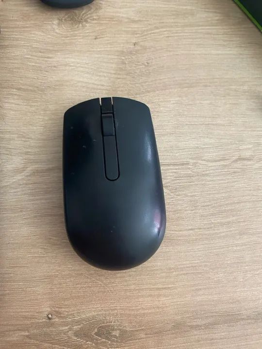 Mouse Dell Sem Fio Preto - Foto 2