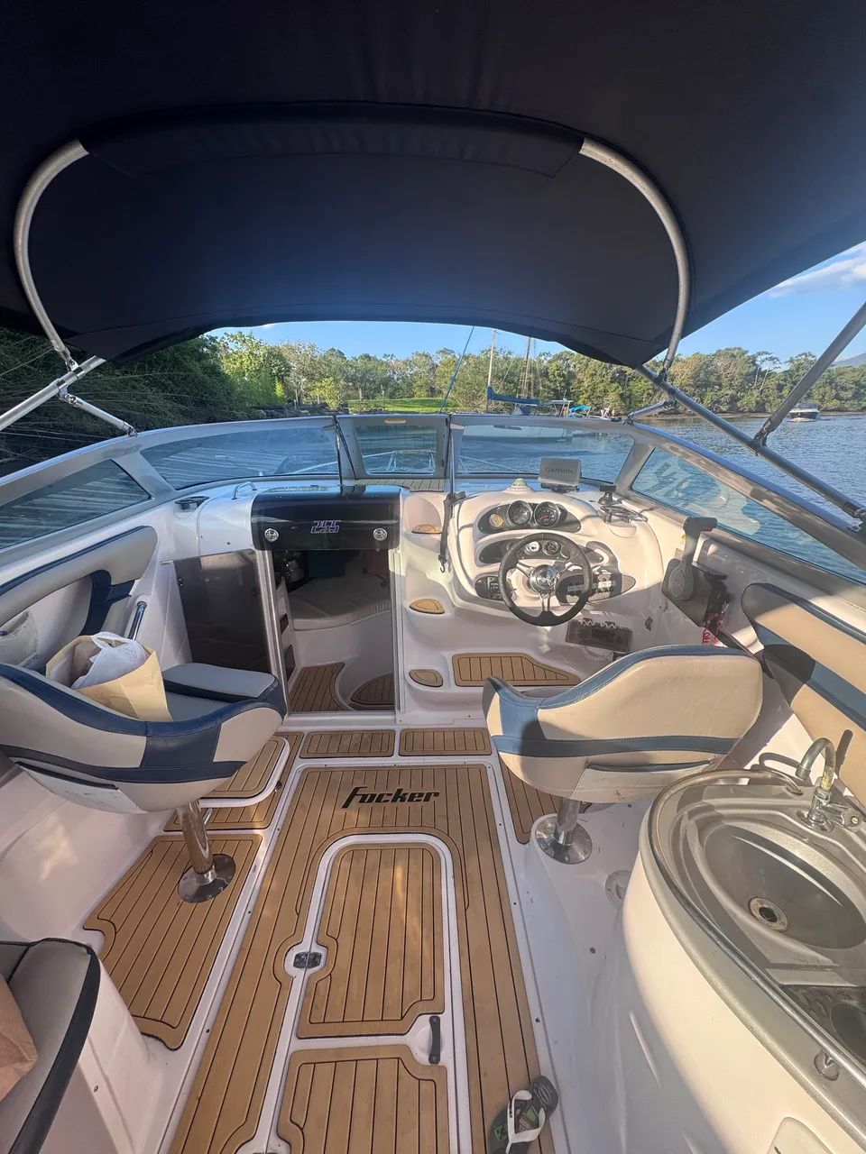 Lancha Focker 255 Barco 25 pés  - Foto 2
