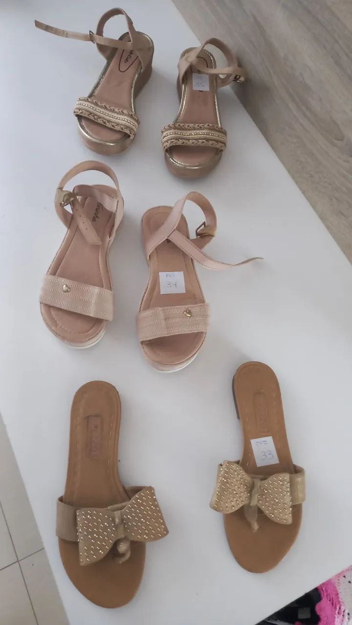 Lote  sandalia 