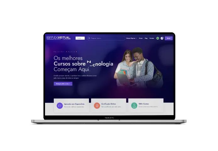 Site de Educação À Distância (EAD) - Educação Corporativa