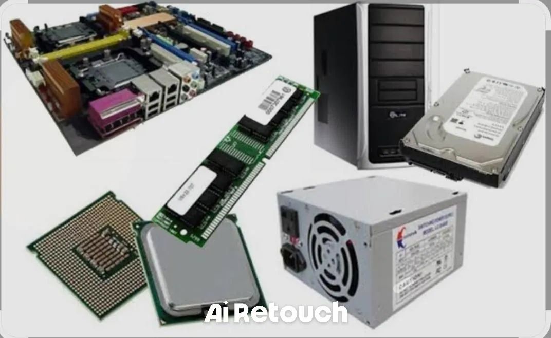 Tode tipo de peças de informática lotes também 