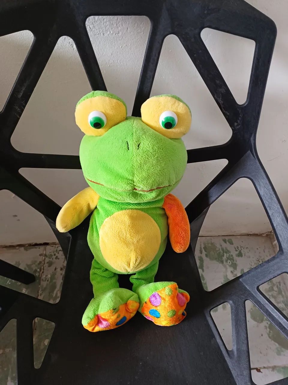 Sapo de Pelúcia - Brinquedo Infantil - Foto 4
