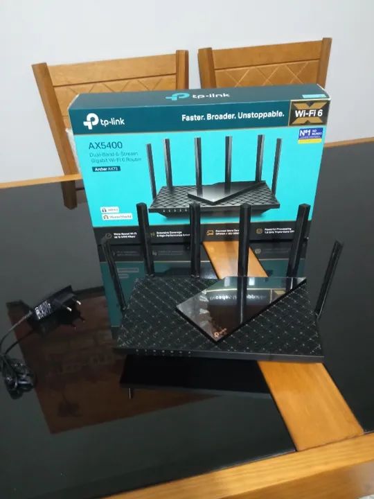 Roteador Wi-Fi 6 Gigabit Dual Band AX5400