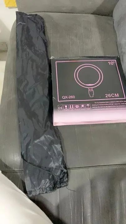 Ring Light, Iluminador 10 Polegadas Com Tripé De 2.10 Metros - Foto 5