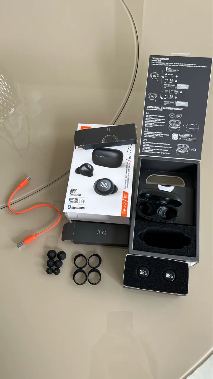 Fone Bluetooth JBL Live Free NC+ TWS com Cancelamento de Ruído  - Foto 3