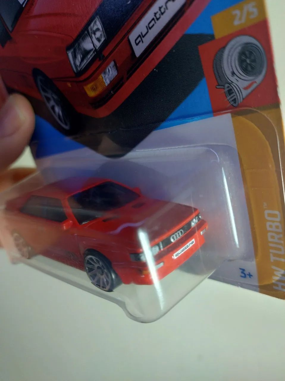 HotWheels Audi Quattro 87 Vermelho Novo Lacrado Hot Wheels - Foto 2