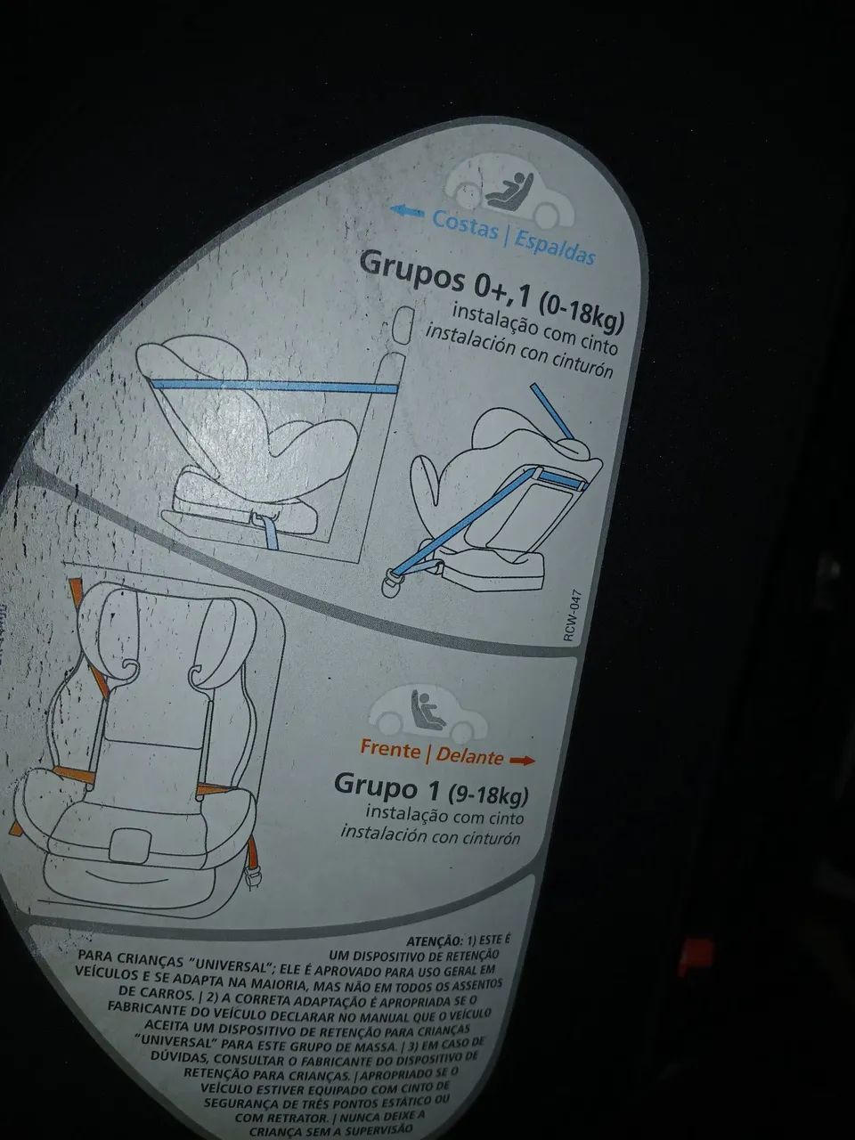 Cadeira Infantil com Encosto de Cabeça e Airbag - Foto 4