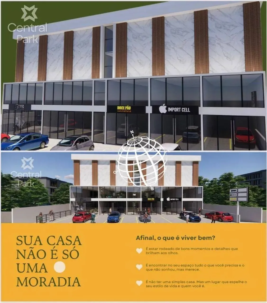 Apartamento no Centro de Atibaia com 59 m² a partir de R$ 467.467,00.