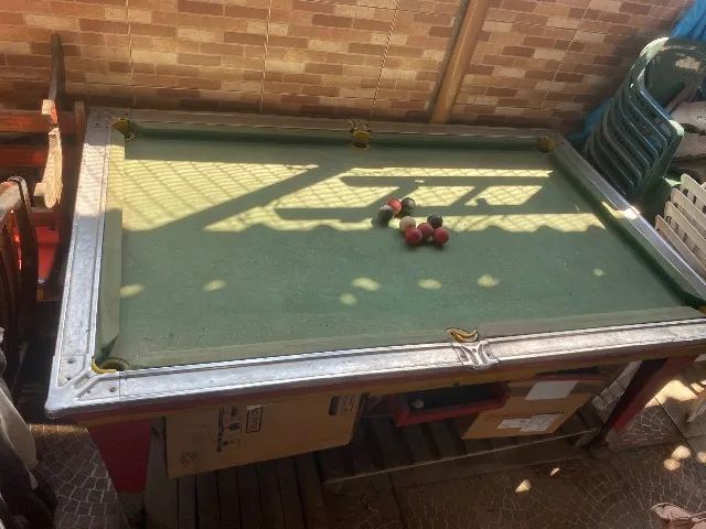 Mesa de sinuca de ferro  - Foto 2