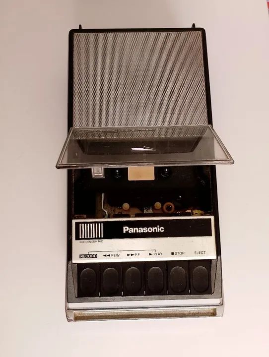 Gravador de K7 Panasonic - Vintage - Foto 2