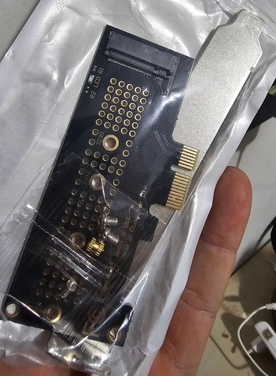 Adaptador M.2 Nvme para PCI-e 4.0