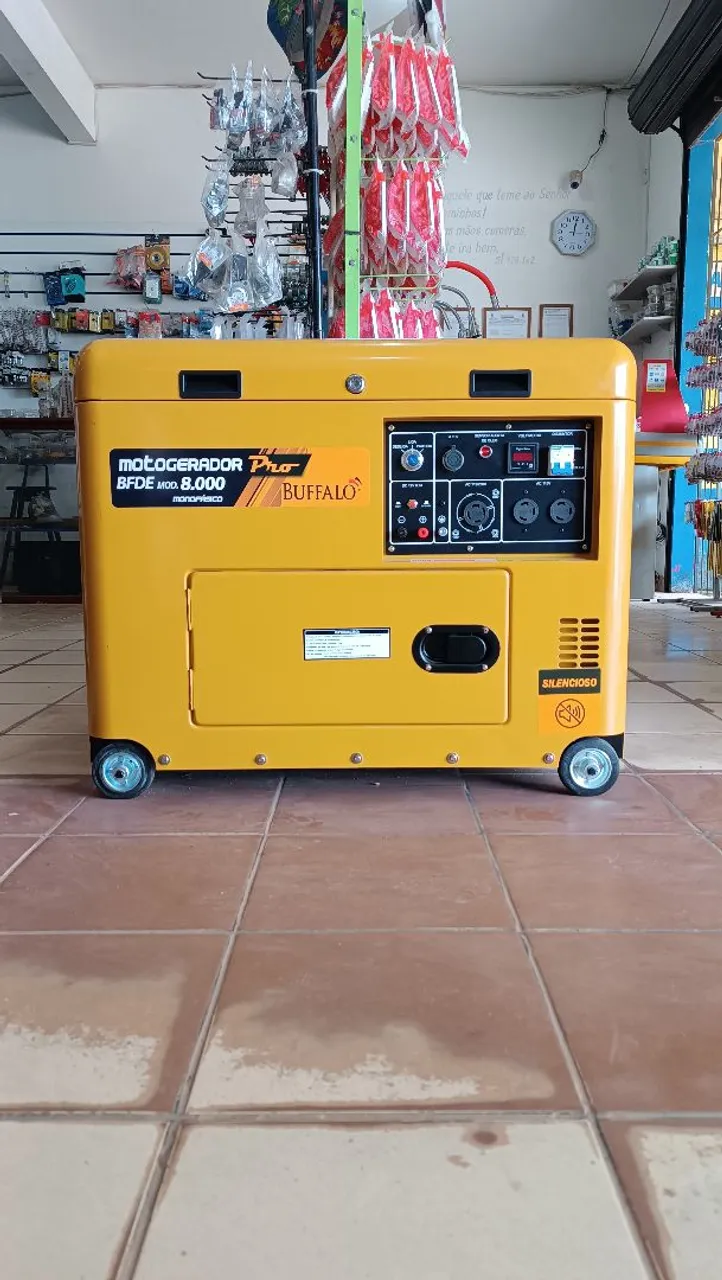 Gerador a Diesel BFDE Mod. 8.000 Buffalo Pro