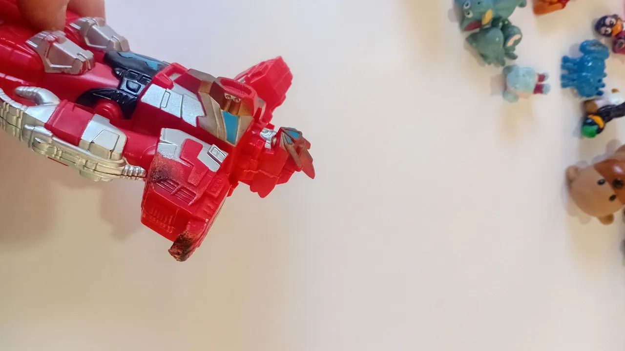 boneco antigo phormo superhuman samurai syber squad brinquedo  - Foto 4