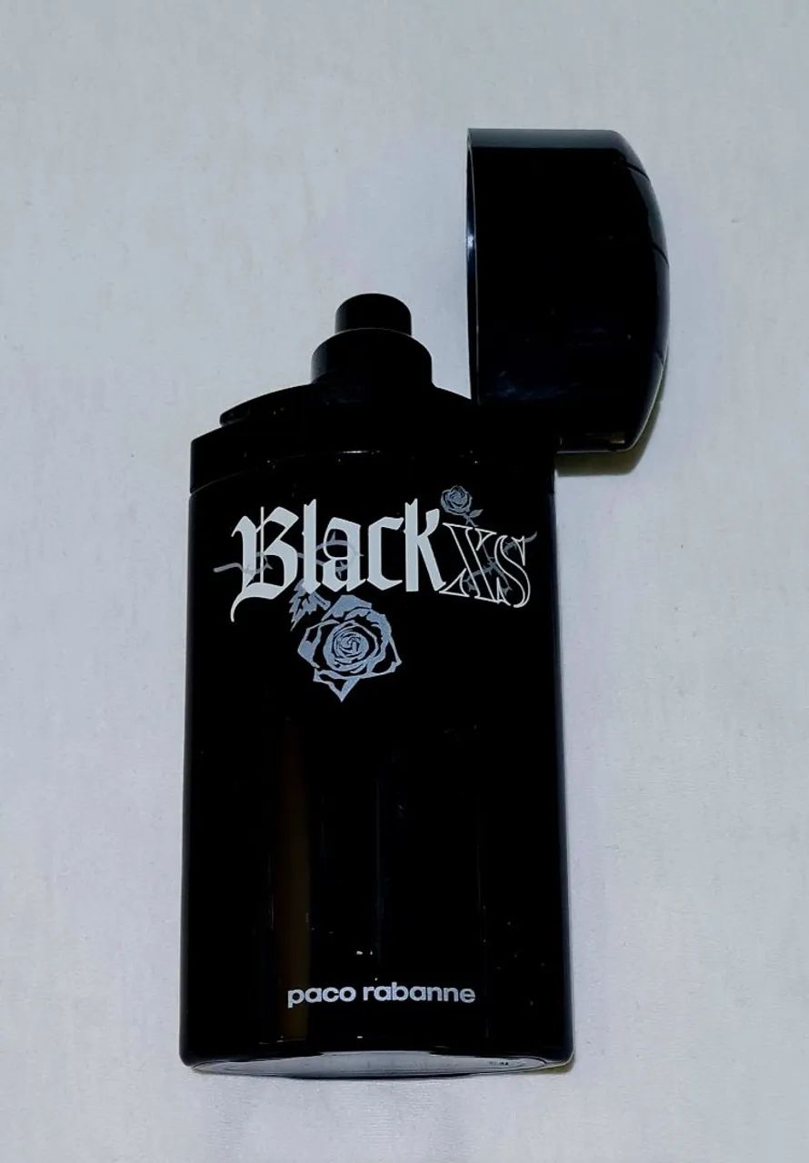Frasco vazio Black Xs Paco Rabanne 100ml - Foto 2