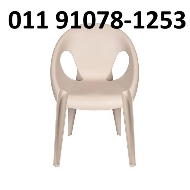 cadeira plastica branca