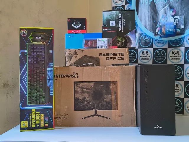 PC Completo Core i5, Monitor 20" LED, Novo Zero