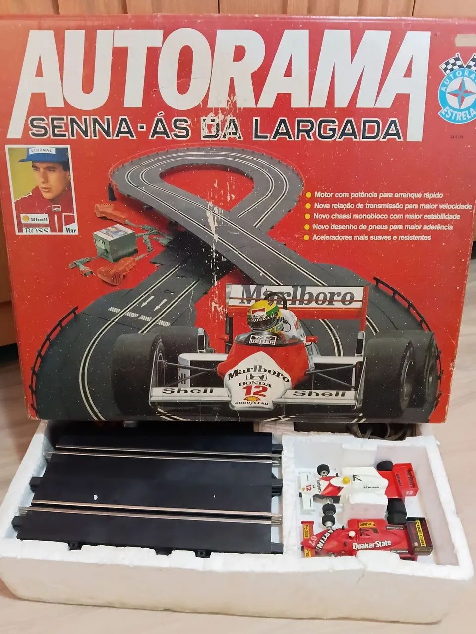 Autorama estrela completo, com caixa  - Foto 3
