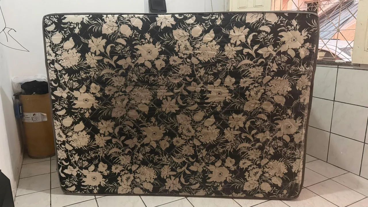 Cama casal ortopédica