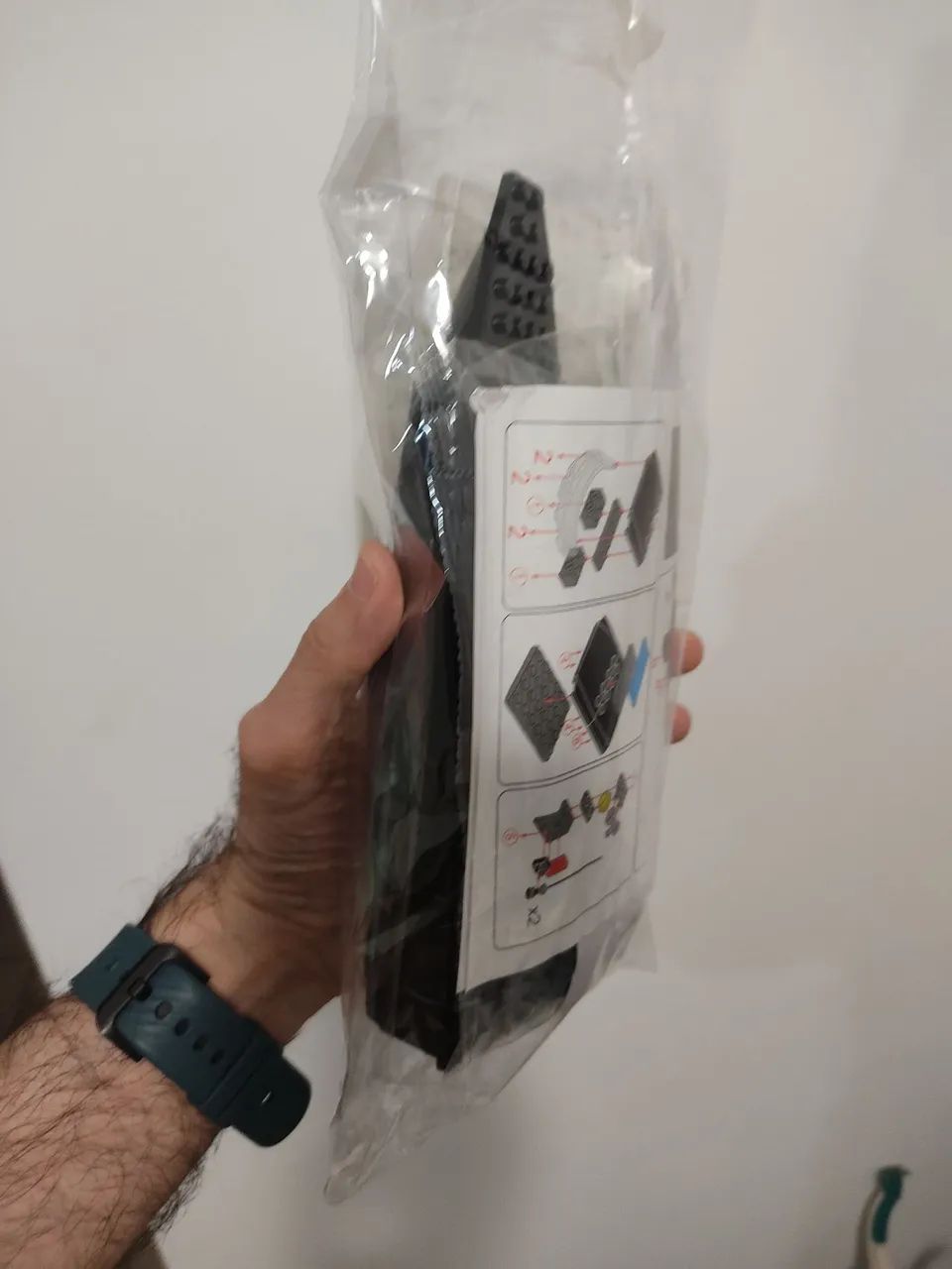 Lancha Policial de montar tipo Lego 89 pecas - Foto 4