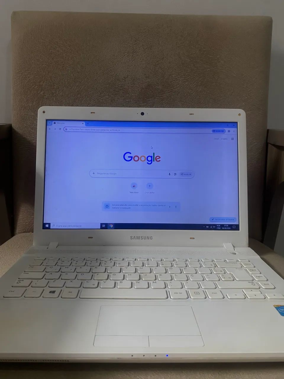 ? Notebook Samsung ? SSD 120GB + HD 500GB