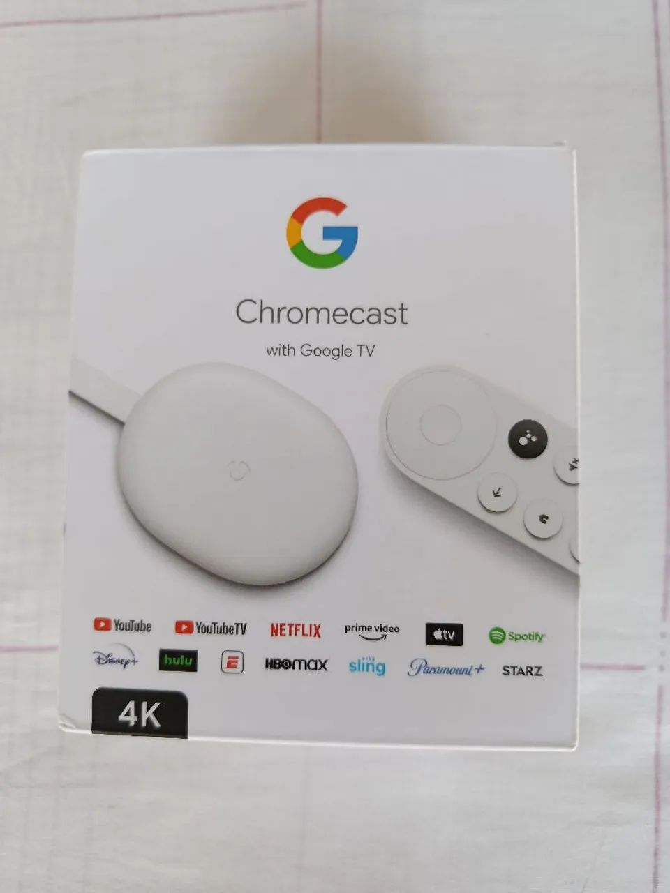 Chromecast Google TV 4K 4a Ger. - Streaming de Alta Qualidade 