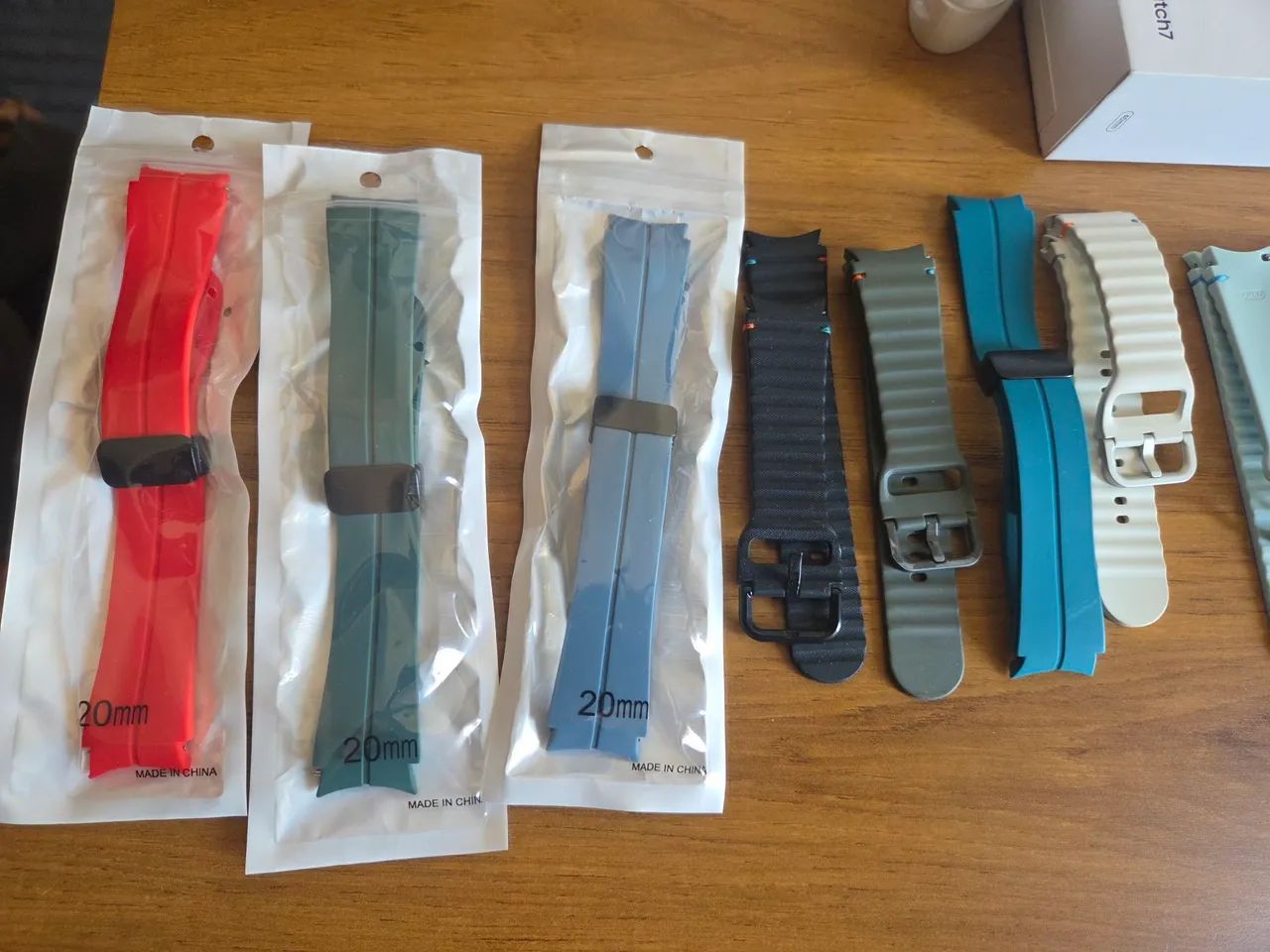 Relógio Galaxy Watch 7 COM 21 PULSEIRAS - Foto 4