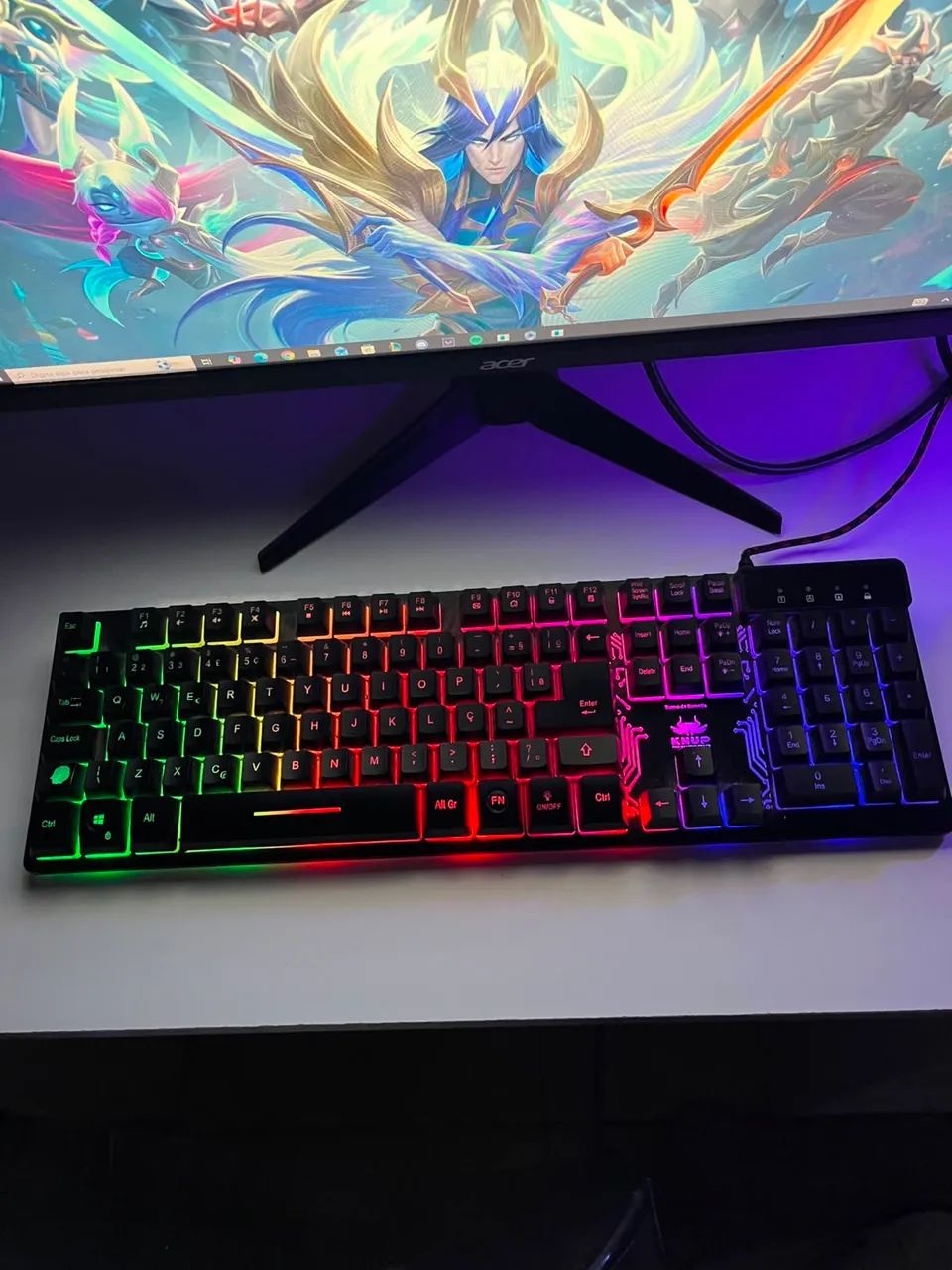 TECLADO DE LED KNUP - Foto 2