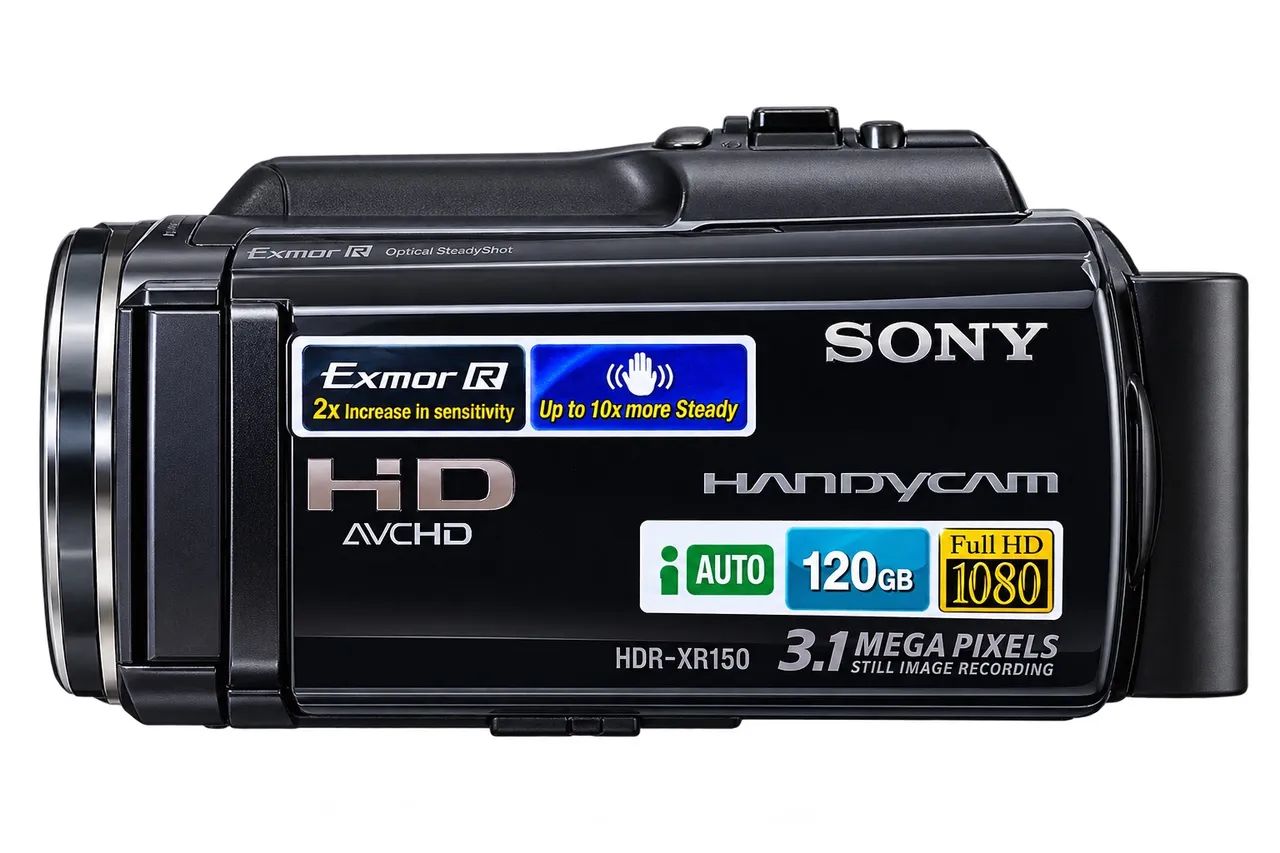 Filmadora Sony HDR XR 150 - Câmeras e Filmadoras - Asa Sul