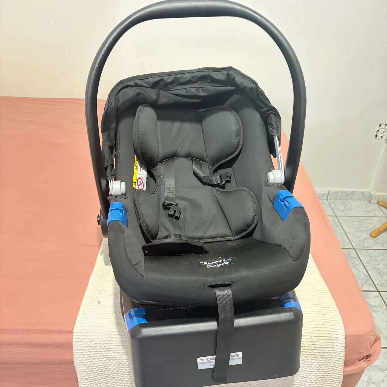 Bebê conforto Burigotto Touring X com base inclusa - Foto 2