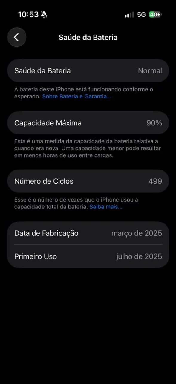 IPHONE 16 PRO EXCELENTE PRA VENDER LOGO - Foto 5