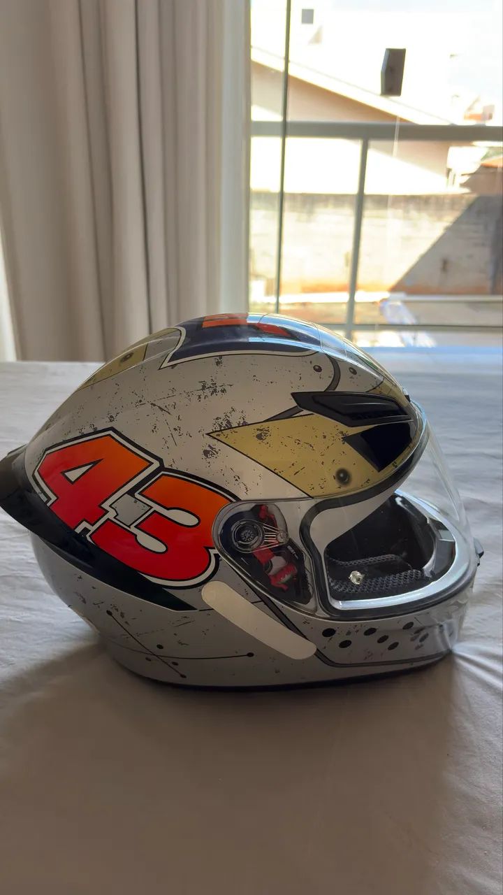 Capacete AGV K1 tamanho 58 Jack Miller - Foto 5