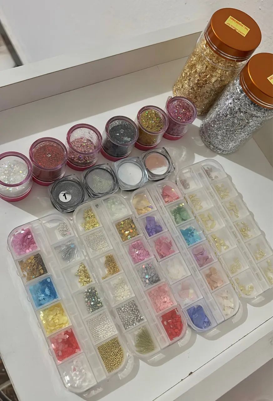 KIT UNHA DECORAÇÃO