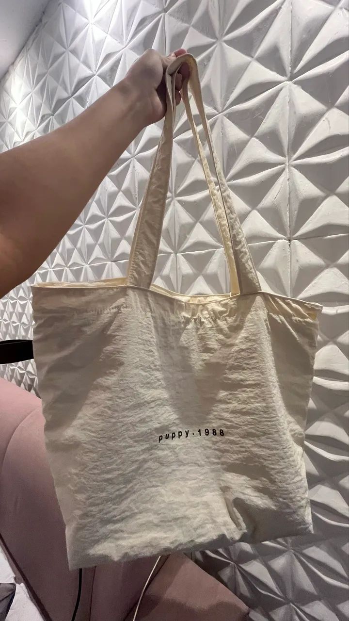 Bolsa Tote Bag Off White NOVA - Foto 2