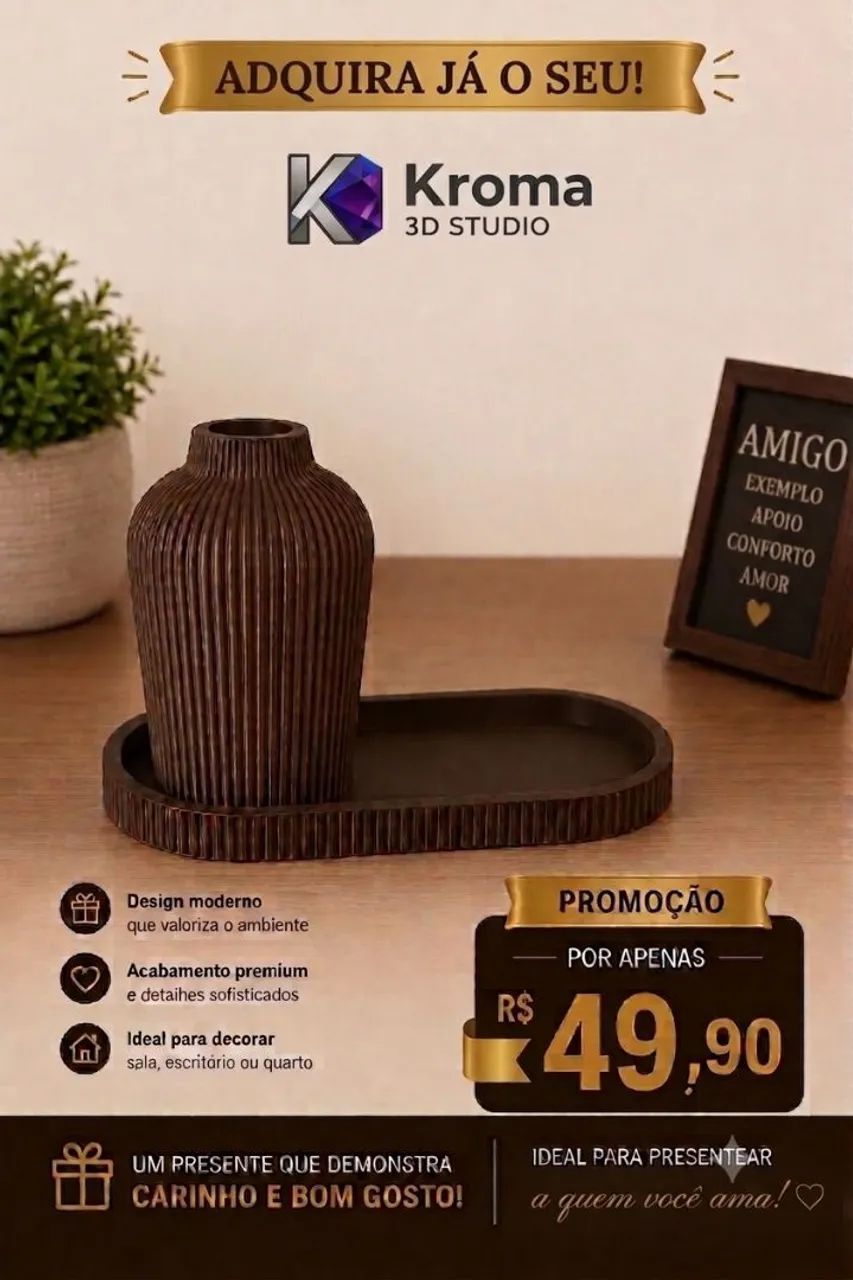 Vazo Decoração Premium  - Foto 3