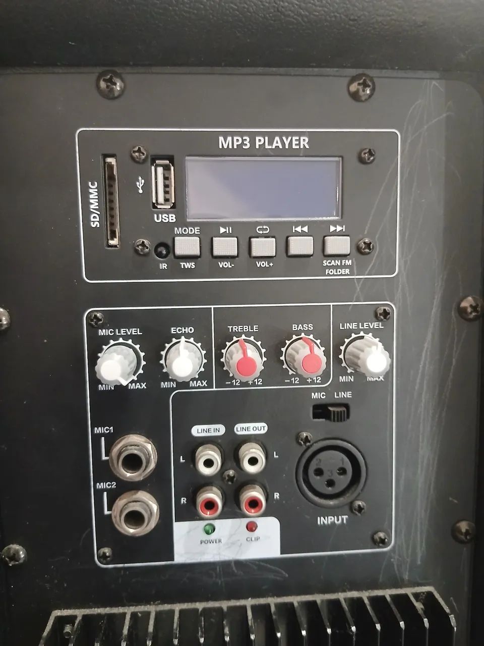 Caixa de som ativa 100w15 Makpro - Foto 2