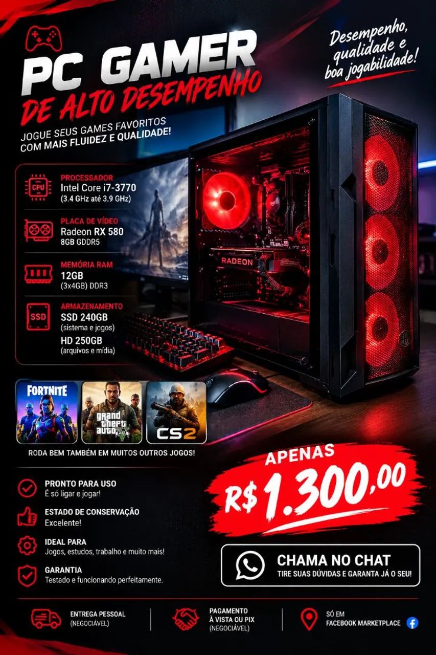 Pc bom para jogar 