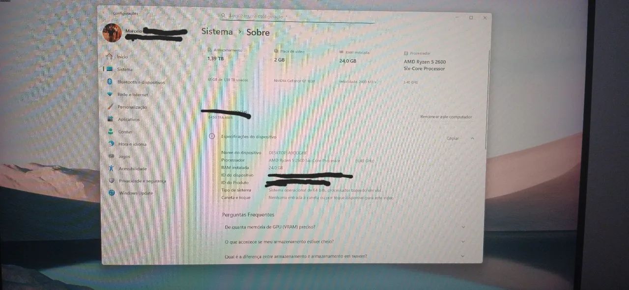 PC Gamer de Entrada | Ryzen 5 2600, GT 1030, 24GB Ram, SSD NVMe 1TB Kingsto M.2 - Foto 3