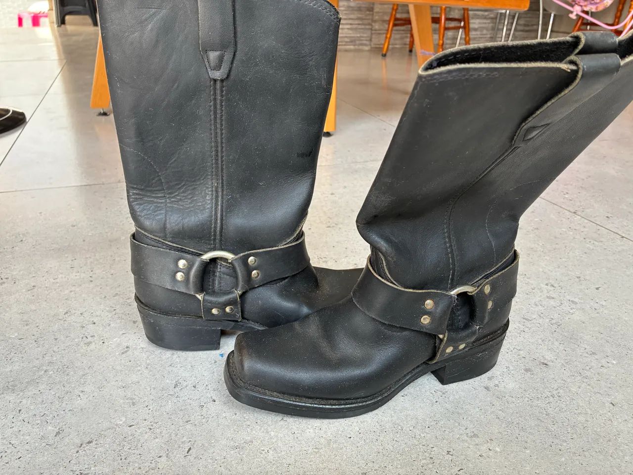 Bota estilo harley 