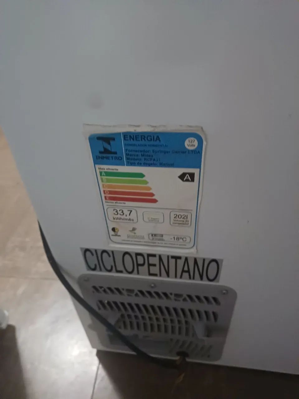 Freezer Midea 220 litros - Foto 4