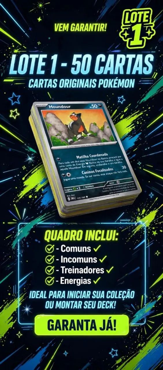 Cartas coleção Pokemon - Foto 2