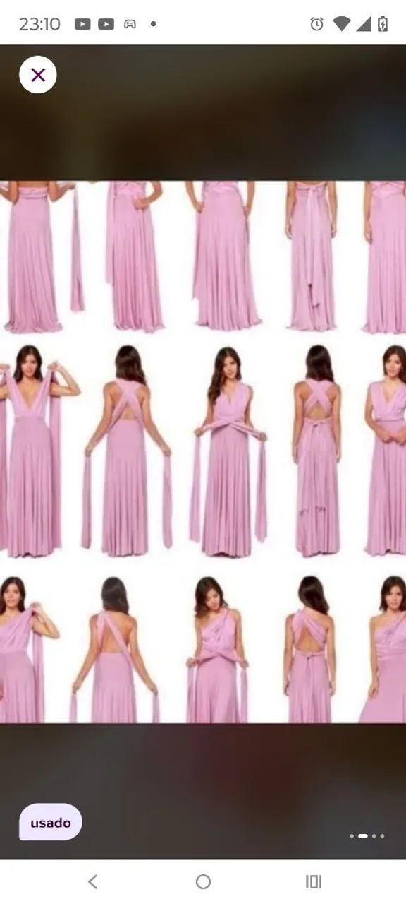 Vendo vestido de FESTA MULTI FORMA  - Foto 3