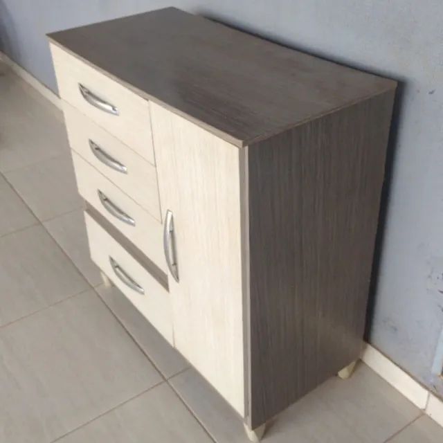 CÔMODA COM 4 GAVETAS - Foto 4