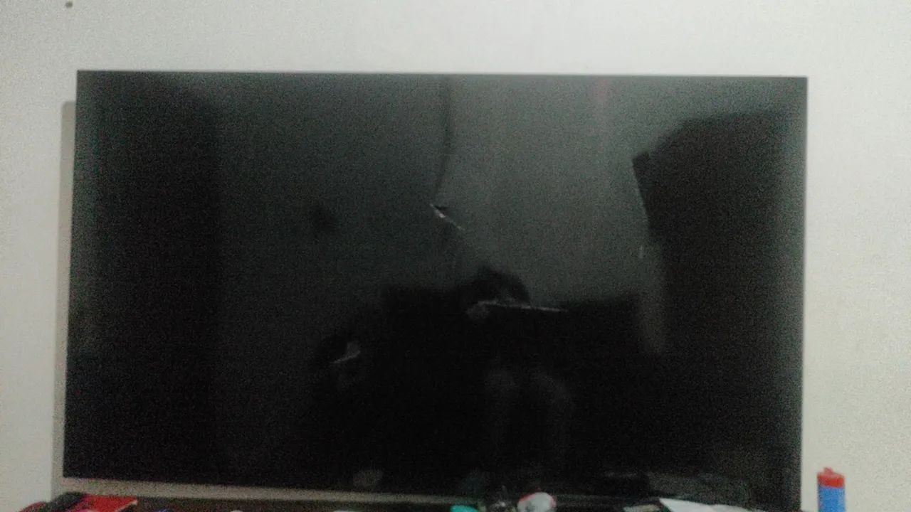 TV Samsung 75 Polegadas UN75U8000 - Tela Quebrada (Para Peças - Foto 3