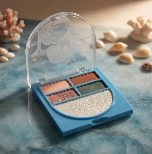 Paleta De Sombras Princesas Disney Fenzza Ariel - Foto 2