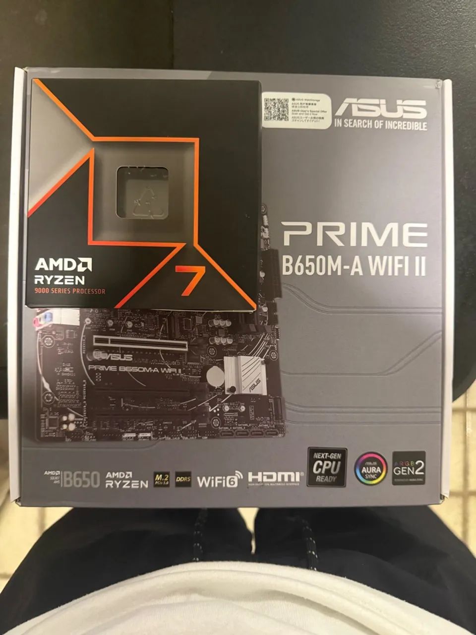 Ryzen 7 9700x, b650M-A Wi-Fi 2 - Foto 2