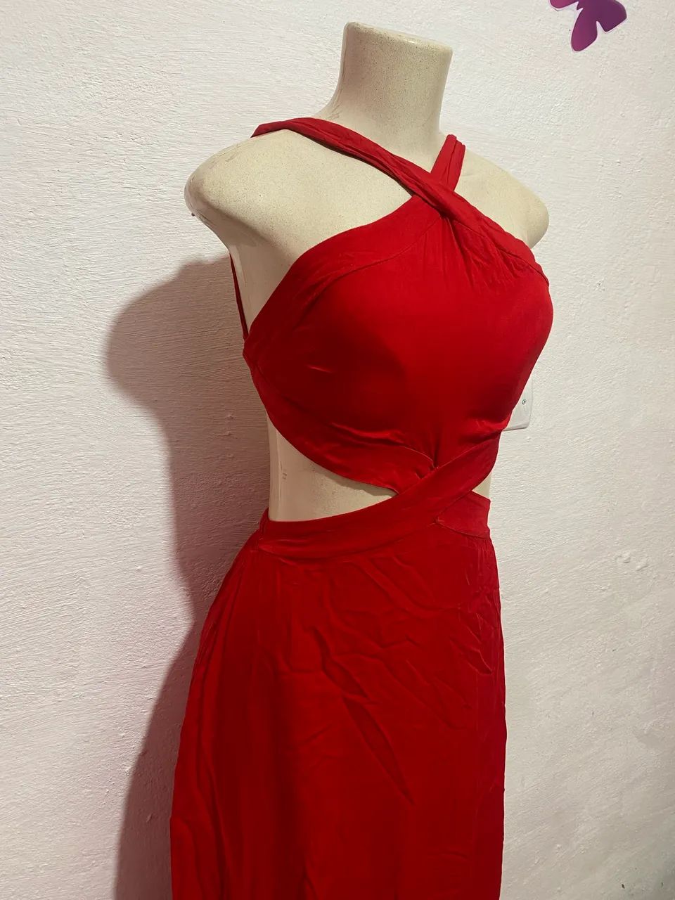 Vestido vermelho longo Natal  - Foto 5